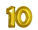 Symbol 10 in slot
